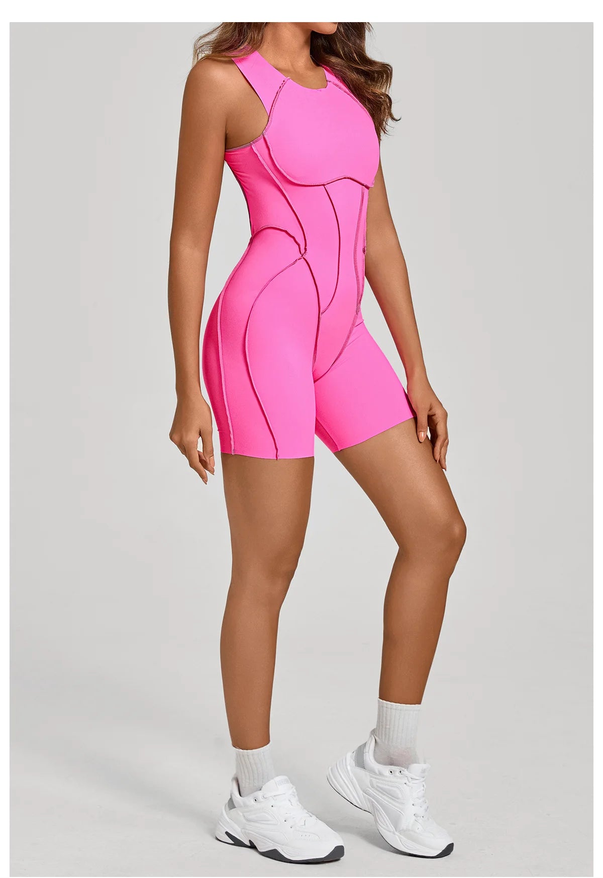 Women's Workout Clothes Sexy Outfits Jumpsuit Compression Shirt Gym Workout Woman Bodysuit Women's Fitness Gym Female Clothing