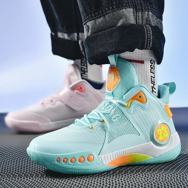 Herren-Basketballschuhe, leichte Turnschuhe, Unisex-Trainingsschuhe, lässige Sport-Sneakers