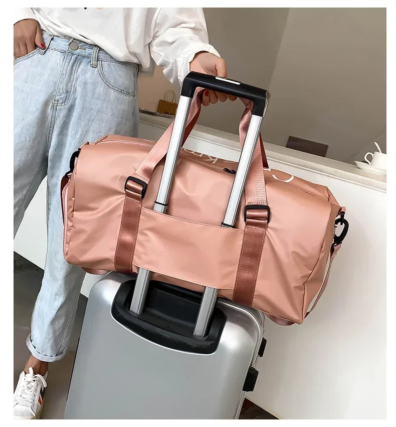 Sporttasche, wasserdicht, für Sport und Fitness, für Herren und Damen, Reisetaschen, für Outdoor, Yoga, Sport, tragbare Taschen, Rucksack mit großer Kapazität