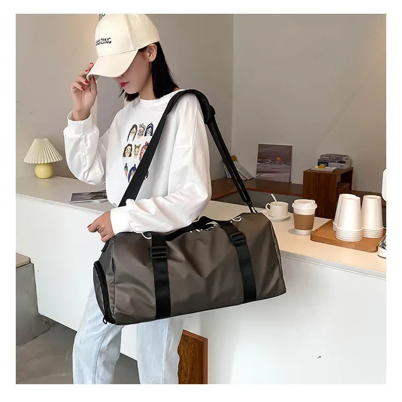 Sporttasche, wasserdicht, für Sport und Fitness, für Herren und Damen, Reisetaschen, für Outdoor, Yoga, Sport, tragbare Taschen, Rucksack mit großer Kapazität