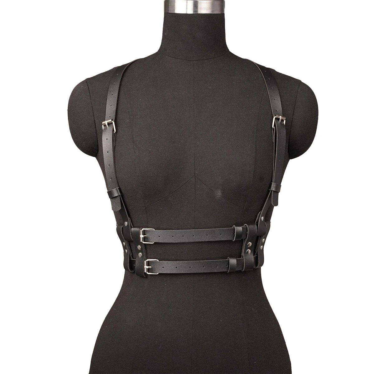 Women's Punk Fashion Belt Street Style Shaping Waistband Suspenders Body Harness Corset Gothic