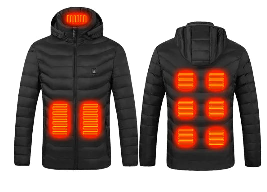 Beheizte Jacke mit Heat-Technologie