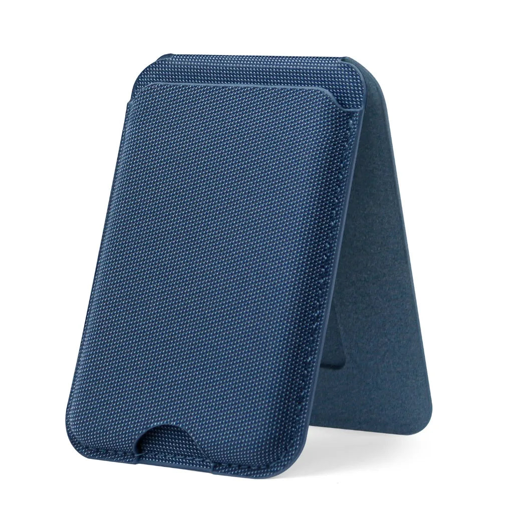 For Magsafe Magnetic Detachable Wallet with Adjustable Stand Card & ID Holder for iPhone 17 Pro Max Air For Samsung S26 Ultra