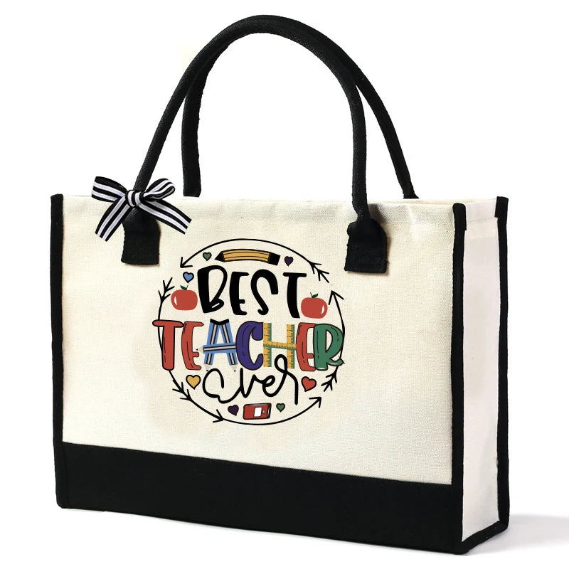 Daily portable unisex large handbag, large capacity personalized printing shoulder hand carry tote bag