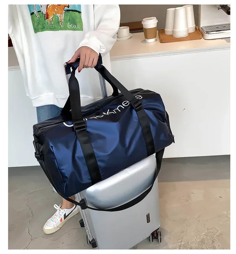 Sporttasche, wasserdicht, für Sport und Fitness, für Herren und Damen, Reisetaschen, für Outdoor, Yoga, Sport, tragbare Taschen, Rucksack mit großer Kapazität