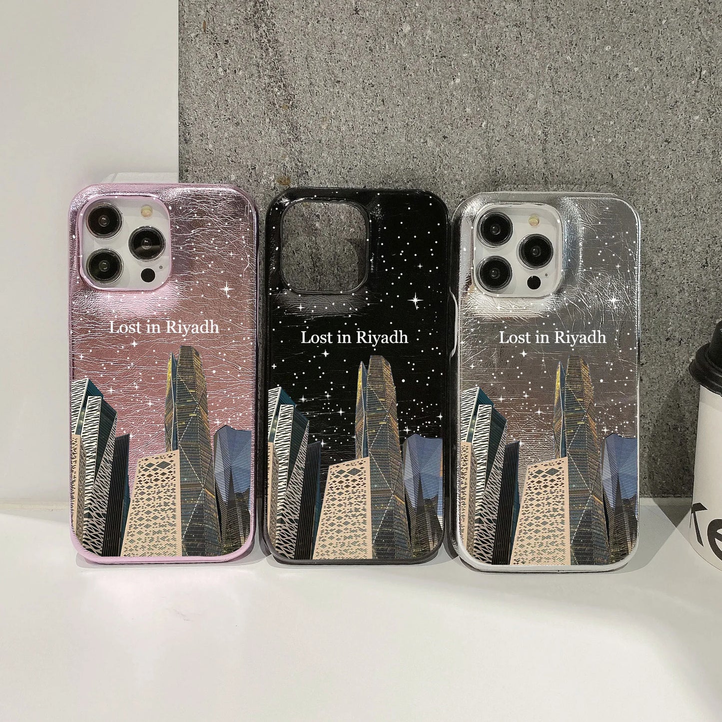 Personalise Initial Name Letters Leather Case For Iphone 16 pro 15 pro max 14 13 12 Mini 11 Luxury kafr letters Covers