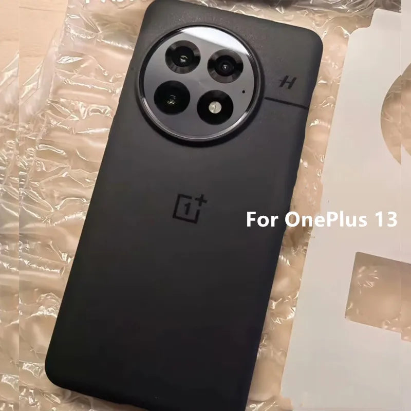 Original Back Case For OnePlus 13 Ultra Slim Shockproof Matte Soft tpu Rubber Skin Cover Protector Funda