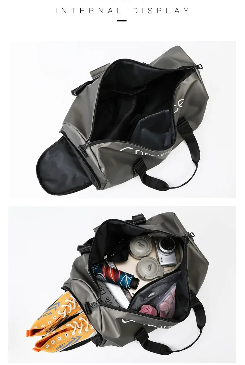 Sporttasche, wasserdicht, für Sport und Fitness, für Herren und Damen, Reisetaschen, für Outdoor, Yoga, Sport, tragbare Taschen, Rucksack mit großer Kapazität