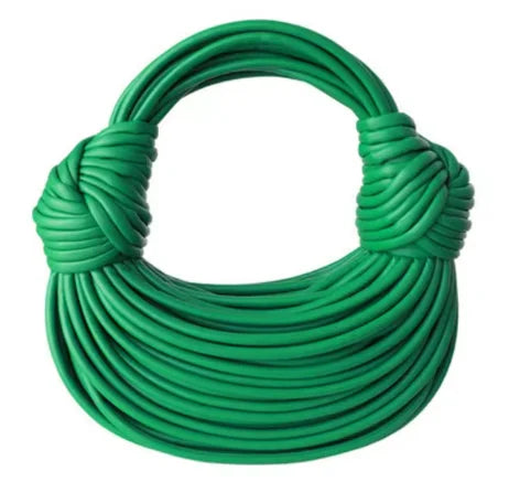 Handbags for Women New Gold Luxury Designer Brand Handwoven Noodle Bags Rope Knotted Pulled Hobo Silver Evening Clutch Chic