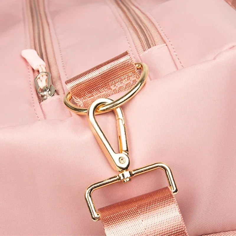 Training Yoga Sporttaschen Fitness Gym Taschen Nass Trocken Separate Gepäcktasche mit separatem Schuhfach Reisetasche Handtasche