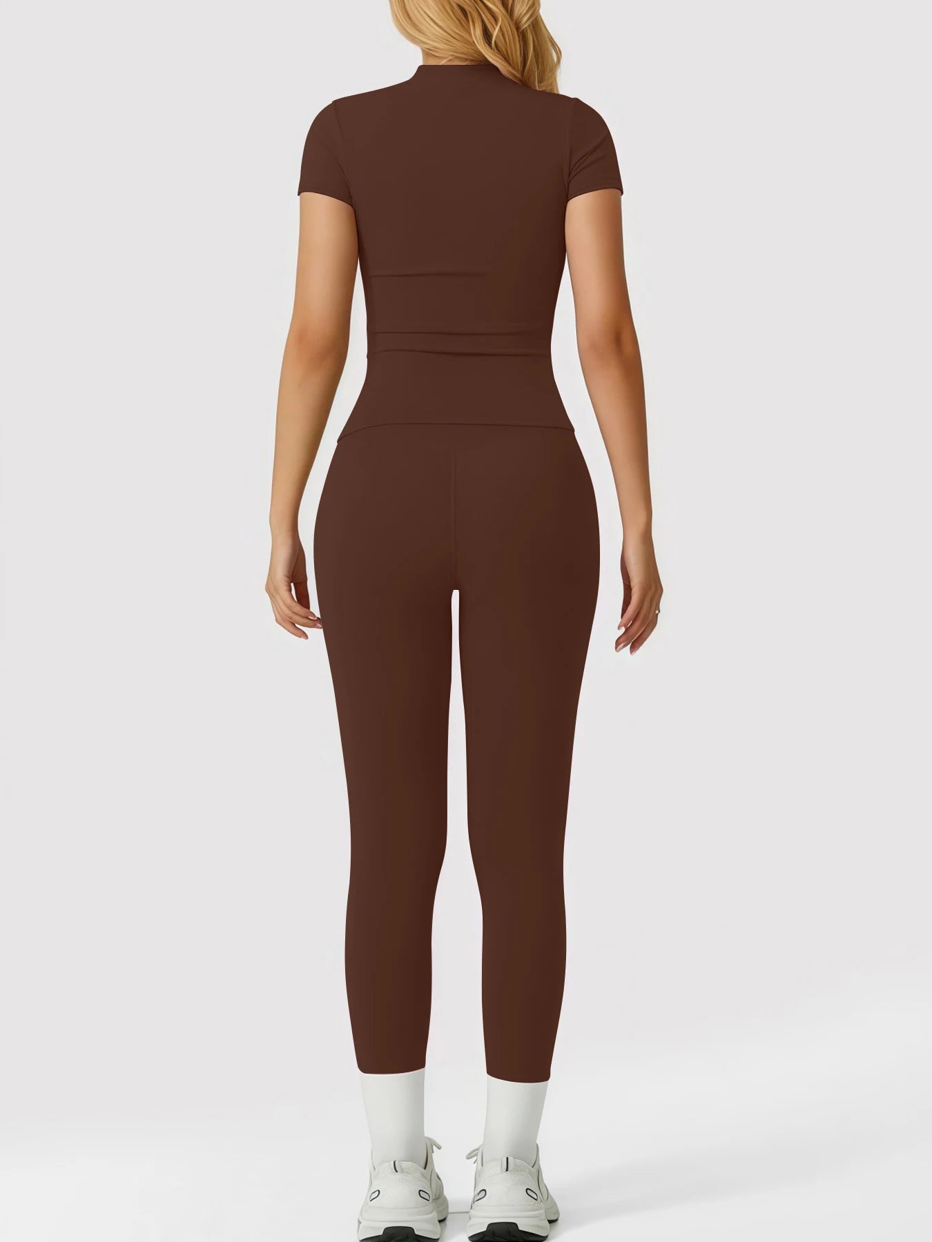 Women's Yoga Set, High-Quality Body-Fitting Quick-Dry Fitness Wear, Sport Yoga Two-Piece Set