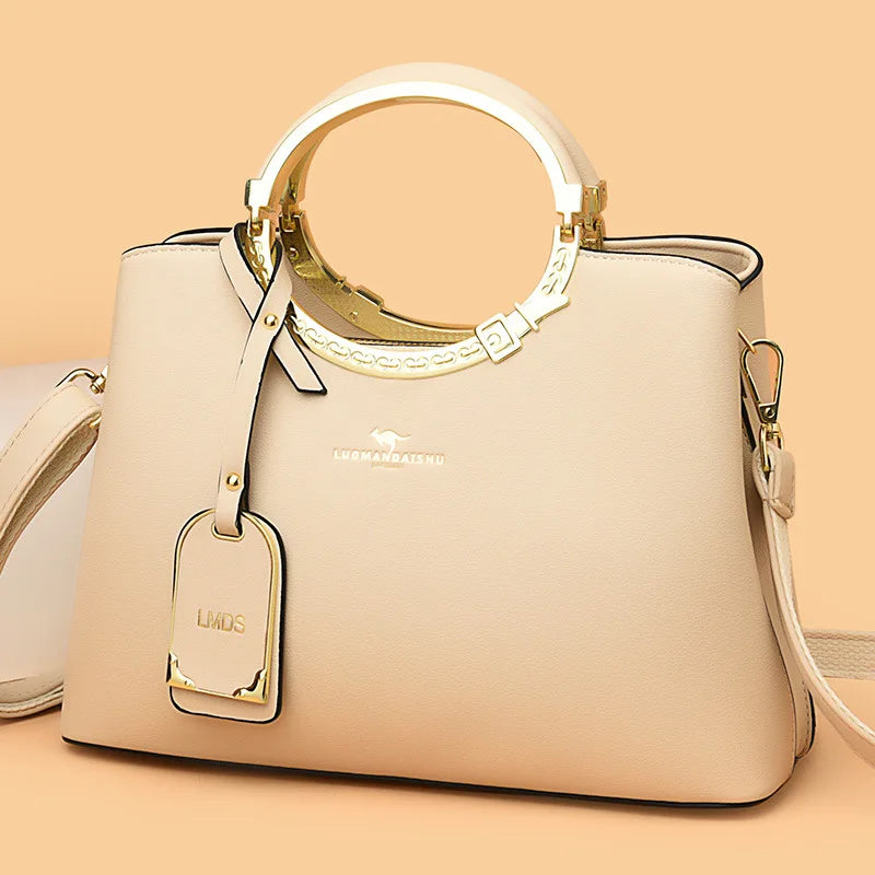 3 Layer Large Capacity Tote Bag Luxury Handbags Women Bags Designer Shoulder Bag High Quality Soft Leather Purses and Handbags