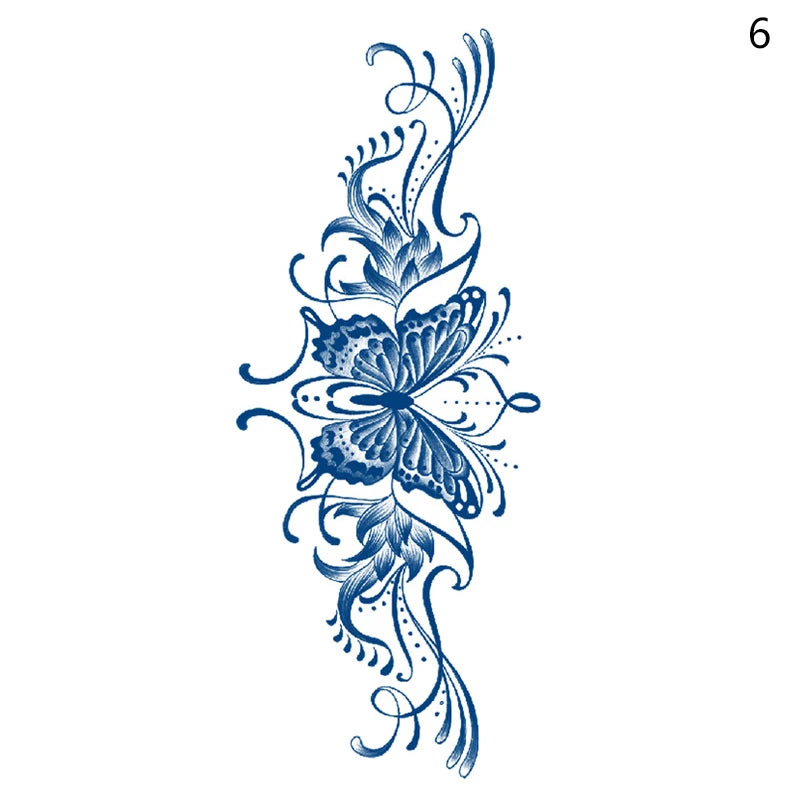 1pc Dragon Tattoo Sticker Realistic Dragon Fake Tattoo Stickers For Men Boys Kids 3D Dragon Temporary Tattoos Washable Tattoos