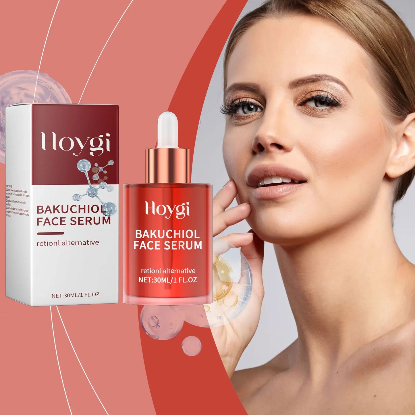 Face Serum Lifting Firming Remove Fine Lines Skin Rejuvenation Brightening Hydrating Retinol Face Essence Care