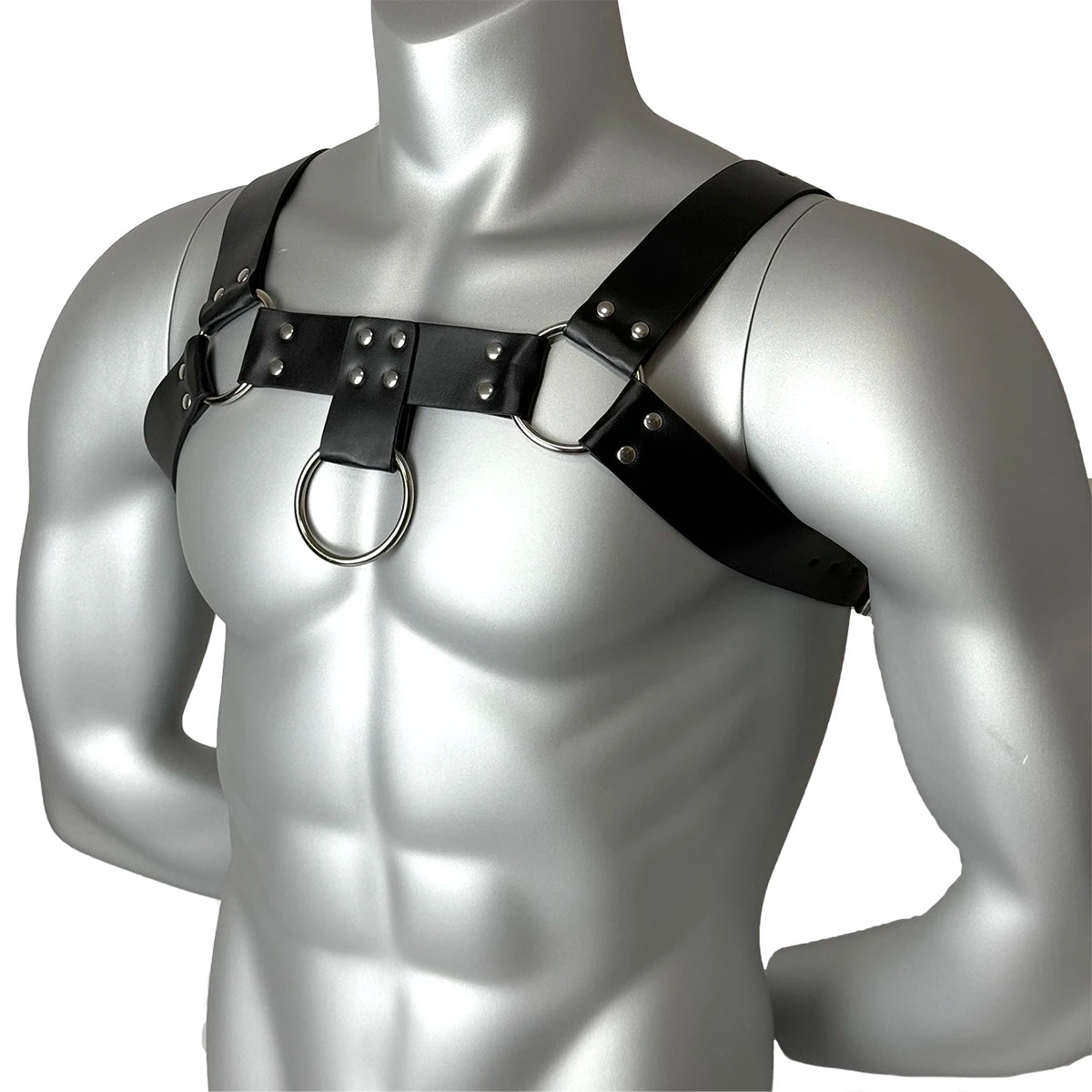 Men Sexy Fashion PU Leather Harness Belts Adjustable Bdsm Goth Punk Gay Party Fetish Costume Exotic Sex Accessories