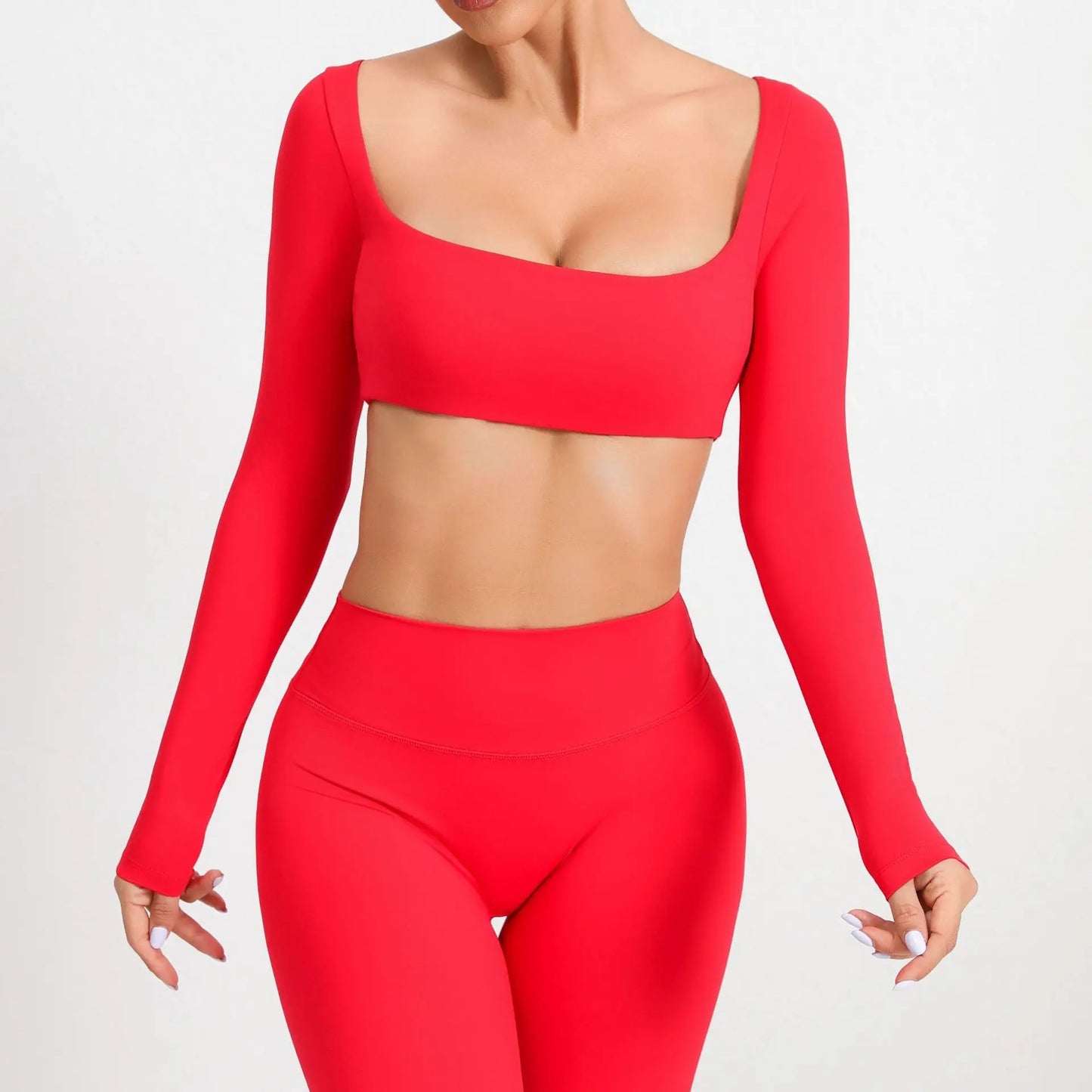 Sexy Fitness Long Sleeve Yoga Clothes Backless Gym Top Women Breathable Sports Crop Yop Shirts Quick Dry Sportswear Women Top