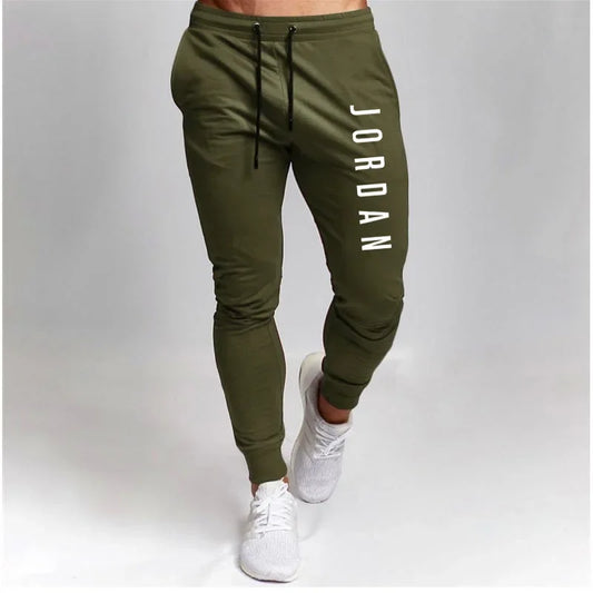 Men Loose and Versatile Stretch Trousers Cross-border Spring and Autumn Sports Pants Casual Pants Slim Casual Sports Pants S-3XL