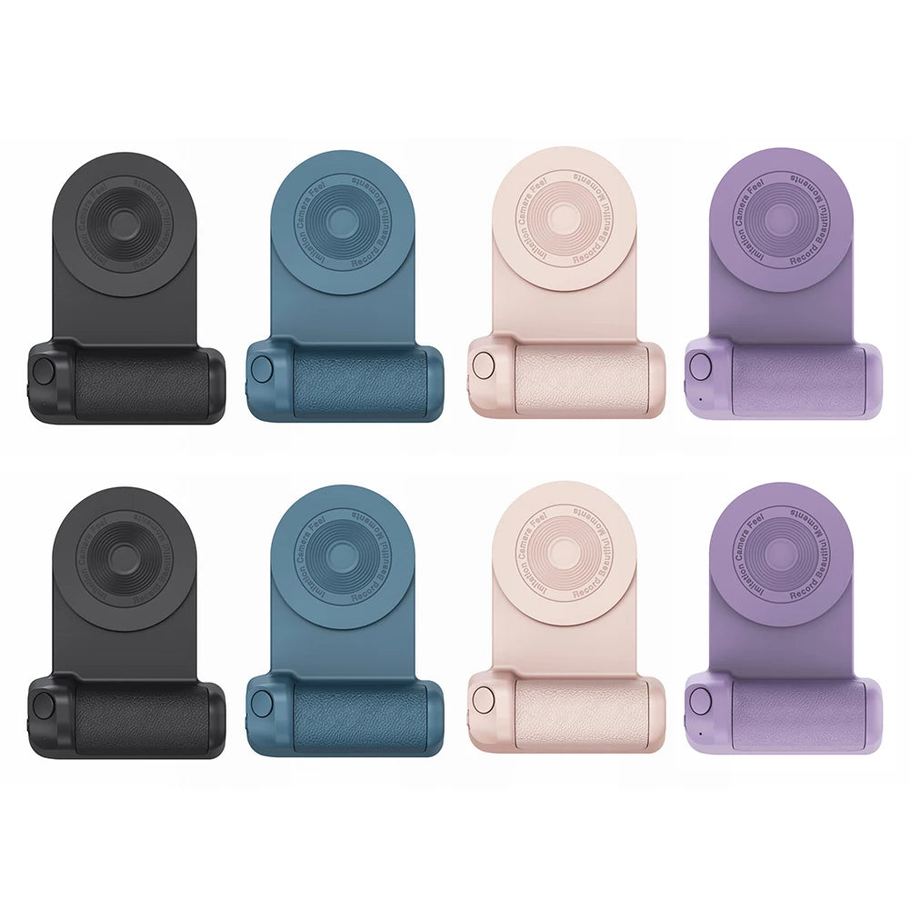 Magnetic Camera Handle Bluetooth Phone Grip Photo Bracket Anti-shake Selfie Device for Android iphone Wireless Charging