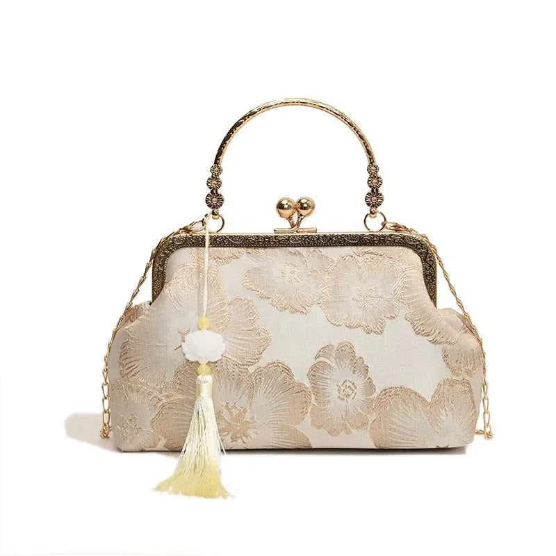 Luxury High Design Women Evening Bag Brand Party Banquet Glitter Bag for Ladies Wedding Clutch Handbag Shoulder Bag Chain Bolsas