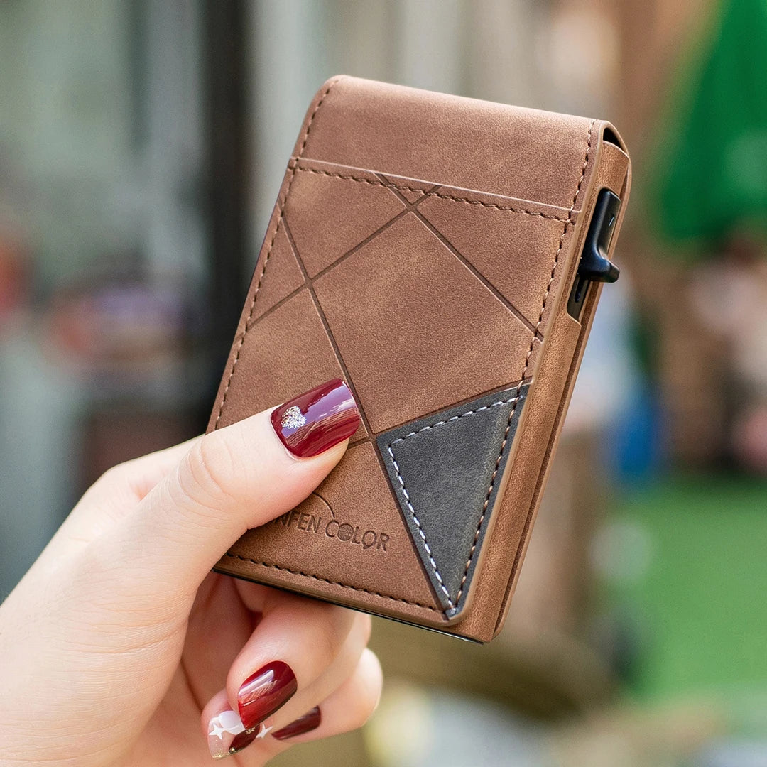 Luxury Business Card Holder Card Case Credit Card Holder Wallet for Men and Women Anti-theft Protectors Wallet Case Cover