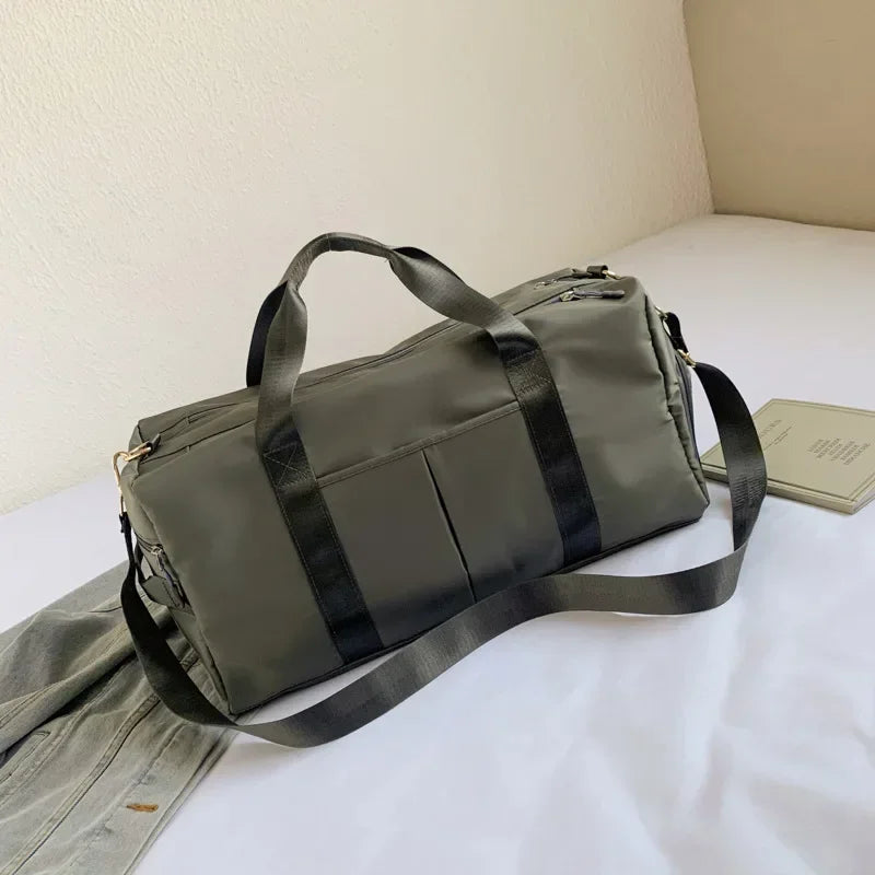 Training Yoga Sporttaschen Fitness Gym Taschen Nass Trocken Separate Gepäcktasche mit separatem Schuhfach Reisetasche Handtasche