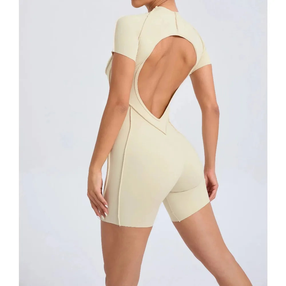 Yoga Suit Fitness Suit Athletic Wear Yoga Set One-Piece  Sexy Women Gym Jumpsuit Sportswear Sportswear Women's Clothing Gym Kit