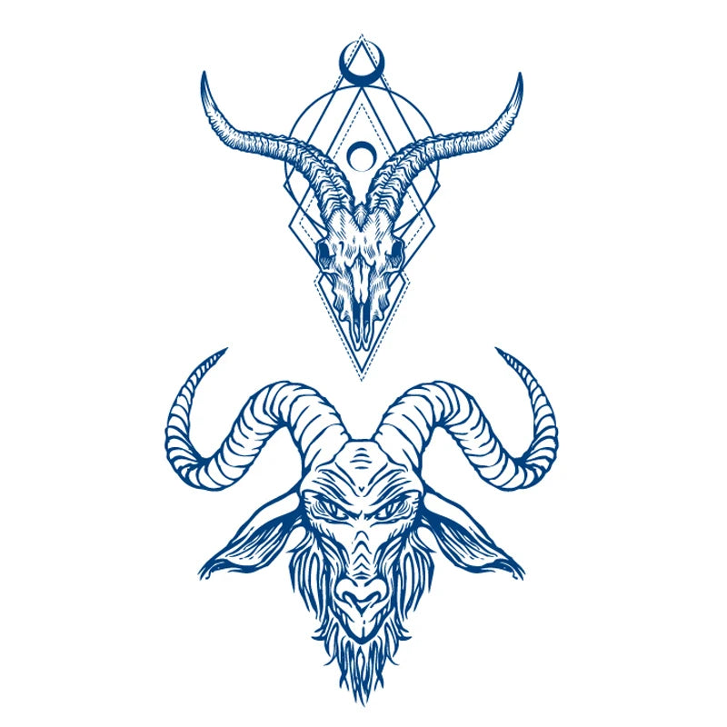 Juice Lasting Ink Tattoos Body Art Waterproof Temporary Tattoo Sticker Eagle Leopard Man Totem Gun Knife Arm Fake Tatoo Women