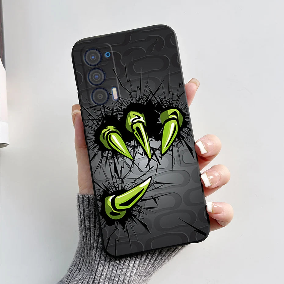 Silicon Case For Motorola Edge (2021) / Edge 5G UW (2021) Fashion Marble Pattern Soft TPU Phone Cases For Edge 2021 XT2141 Funda