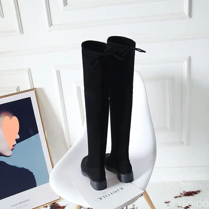 Women Shoes  Winter Shoes Women Boots Fashion Waterproof Snow Boots for Women Over The Knee Thigh High Boots Botas De Mujer