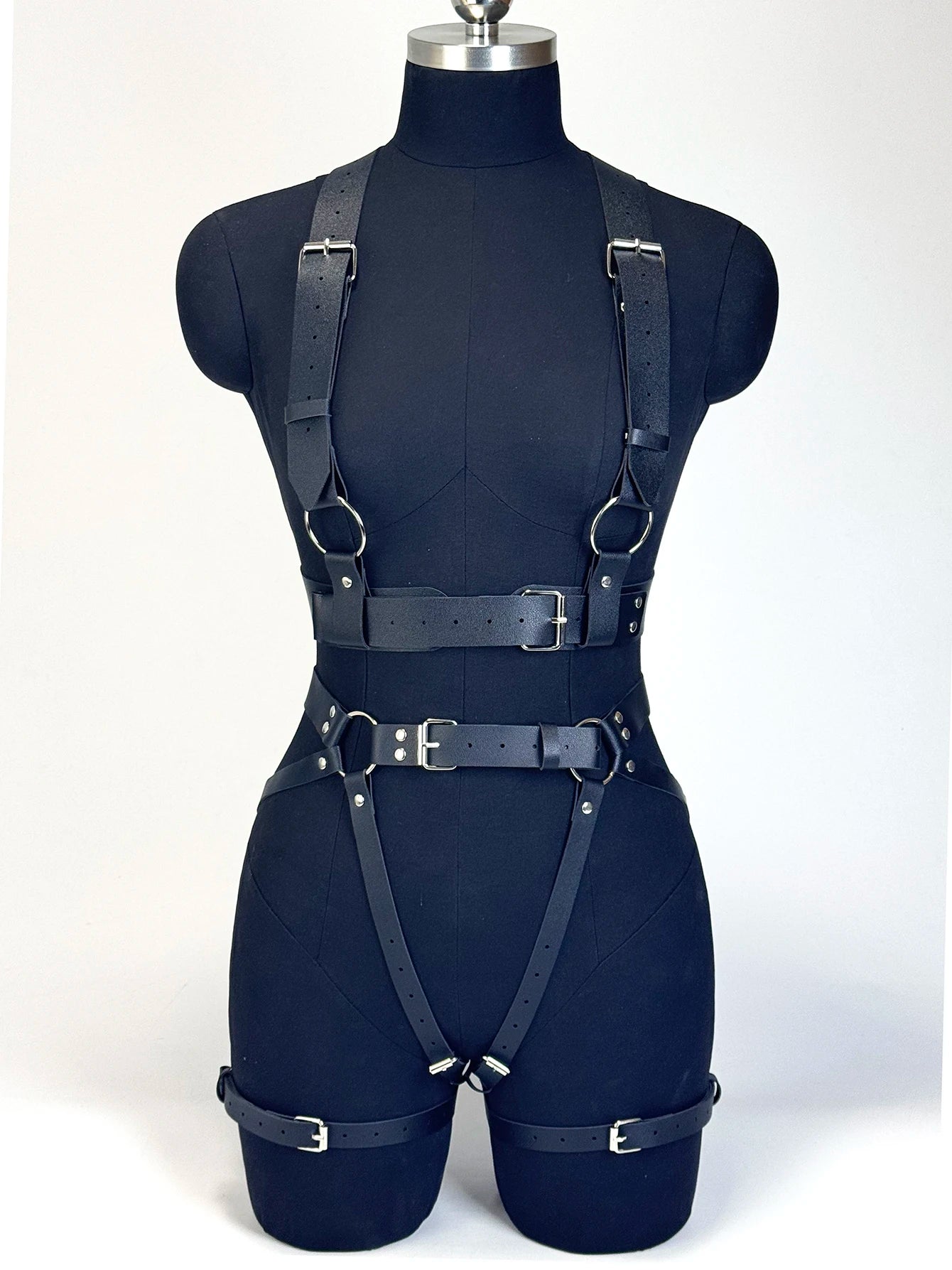 Women Fashion Belt Street Style Punk Decorative Waistband Adjustable Suspender Belt Corset Harness Gothic Clothing Accessories