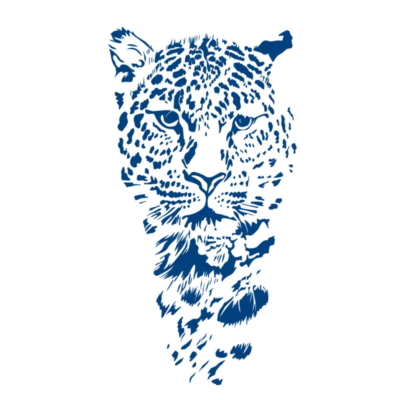 Juice Lasting Ink Tattoos Body Art Waterproof Temporary Tattoo Sticker Eagle Leopard Man Totem Gun Knife Arm Fake Tatoo Women