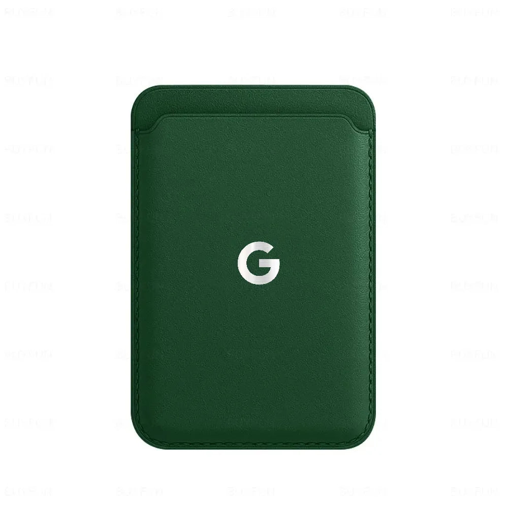 Original PU Leather Strong Magnetic Card Wallet Holder for Google Pixel 11 10A 8 7 Pro XL for Magsafe Slim Credit Card Slot Bag