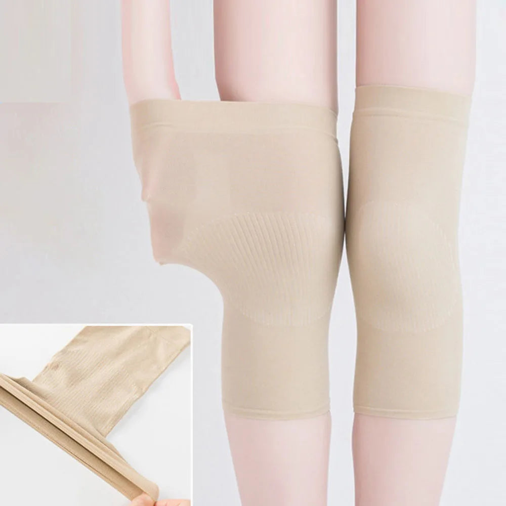 1 Paar Knie-Ärmel, Sport-Knieschoner für Männer und Frauen, atmungsaktive Knieorthese, Arthritis-Gelenke, Beinlinge, weiche, elastische Knieschoner