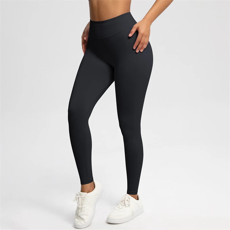 Bum Shaping Leggings Women Seamless Sports Yoga Pants Low Ribbed Band Gym clothes Fitness Workout Scrunch Butt Tight