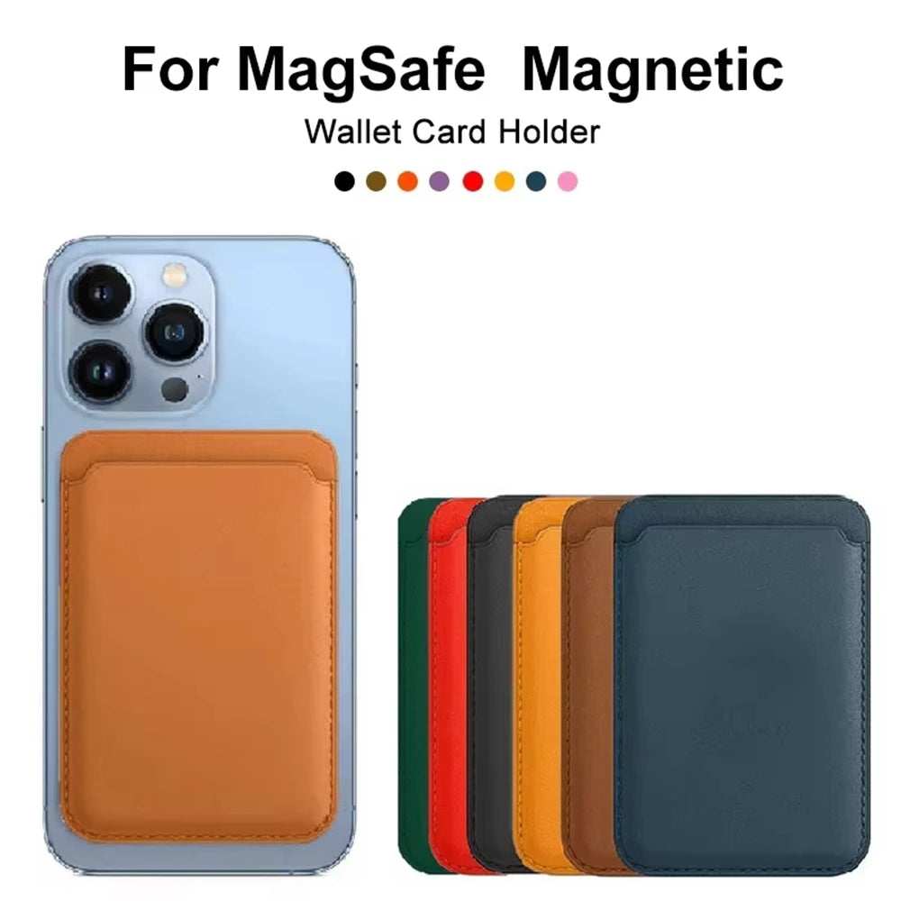 Strong Magnetic Offical Finewoven Card Wallet Case For iPhone 17 16 15 14 13 Pro Max Samsung S26 S25 Ultra For Magsafe Card Bag