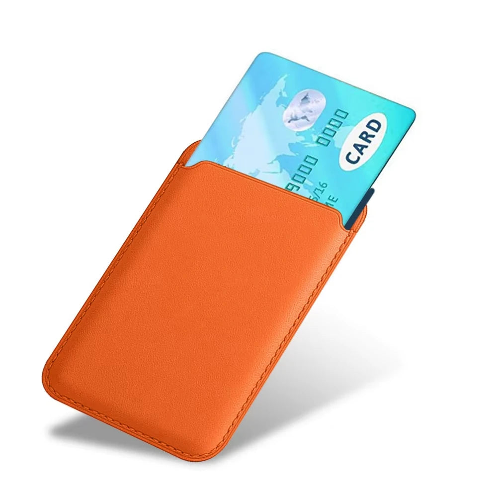 Strong Magnetic Offical Finewoven Card Wallet Case For iPhone 17 16 15 14 13 Pro Max Samsung S26 S25 Ultra For Magsafe Card Bag