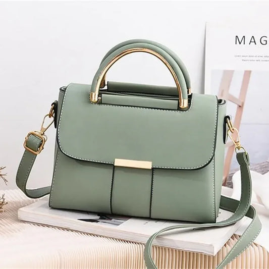 New Fashion Women Crossbody Shoulder Bags PU Leather Female Flap Messenger Bag Small Handbag Female New Purse Clutch