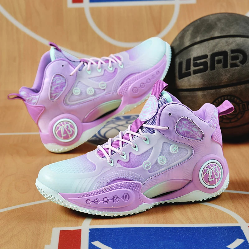 2024 New Men Basketball Shoes Breathable Outdoor Sports Shoes Gym Training Basketball Sneakers Men Sneaker