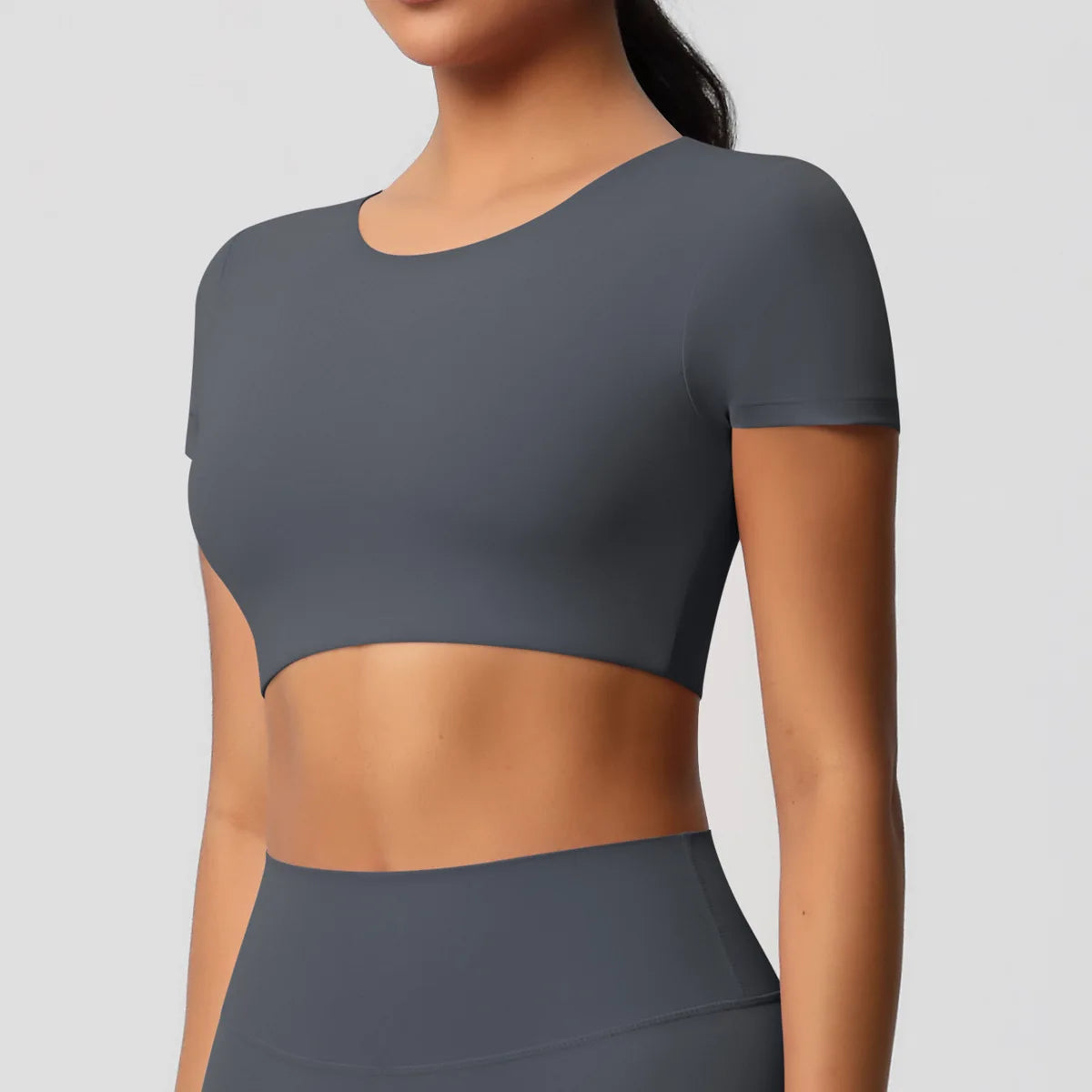 Yoga Suit Gym Sports Set Women Quick-Drying Fitness Set Female Tracksuit Running Workout Long Sleeve Sports Shirt Sportswear