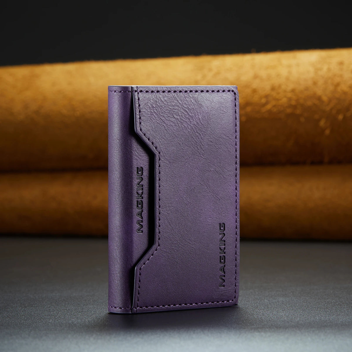 For IPhone 12 13 14 15 16 17 18 Pro Max For Magsafe Leather Wallet Magnetic Cellphone Card Holder Bank Card Strong Magnet Case