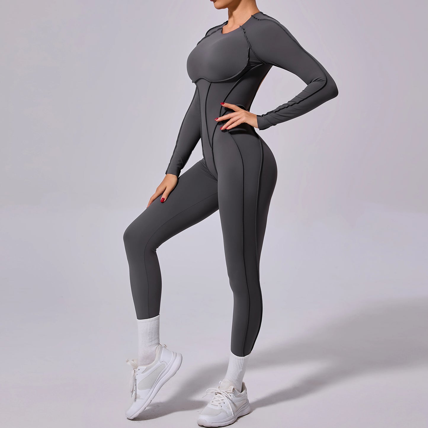 Long Sports Jumpsuit Sleeveless Gym Set Women Yoga Clothes Rompers Workout One-piece Suit Female Outdoor Recreation Bodysuits
