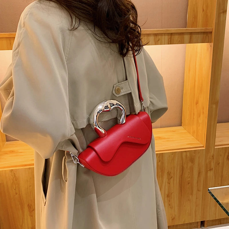 Sewing Thread Solid Soft Shoulder Bags Fashion 2024 High Quality Bags for Women Hasp Interior Compartment Pu Women's Handbags