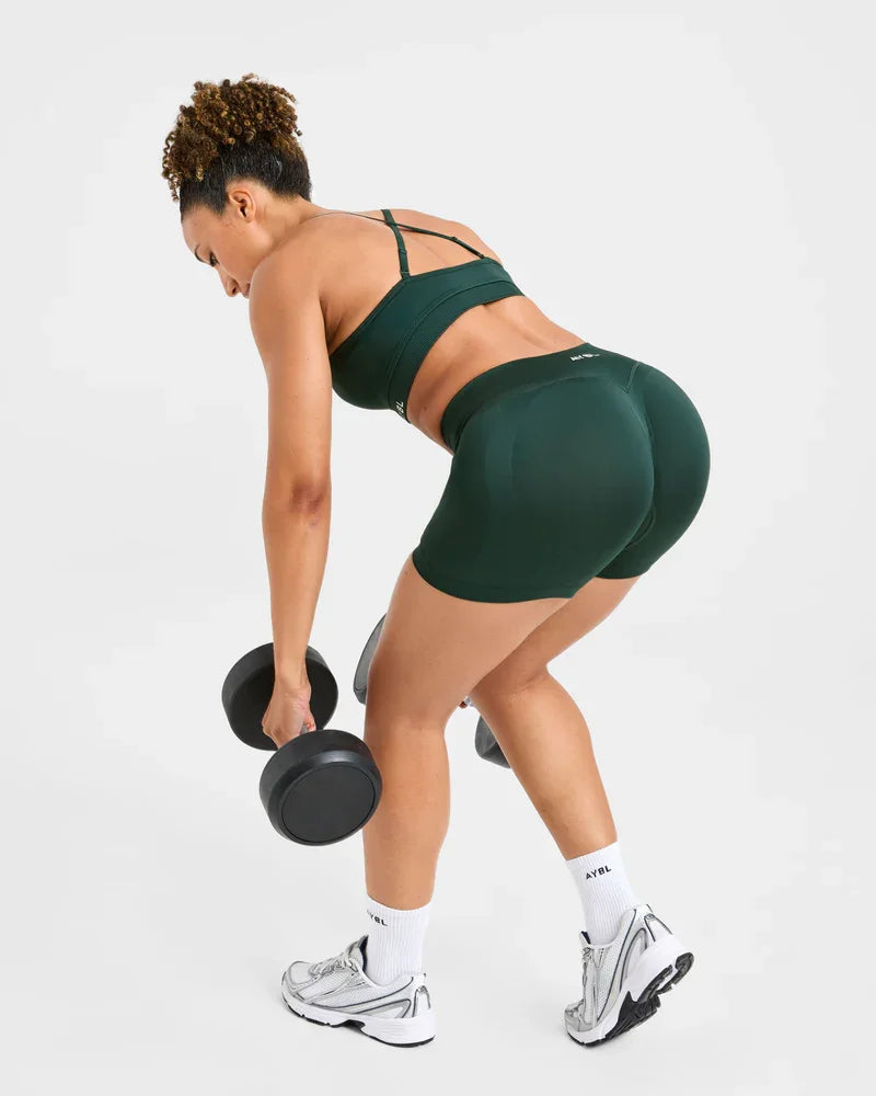 Women's Seamless Athletic Yoga and Fitness Wear, Yoga Set, Open-Back Cropped Design, Women's Yoga Leggings, Women's Yoga Bra.