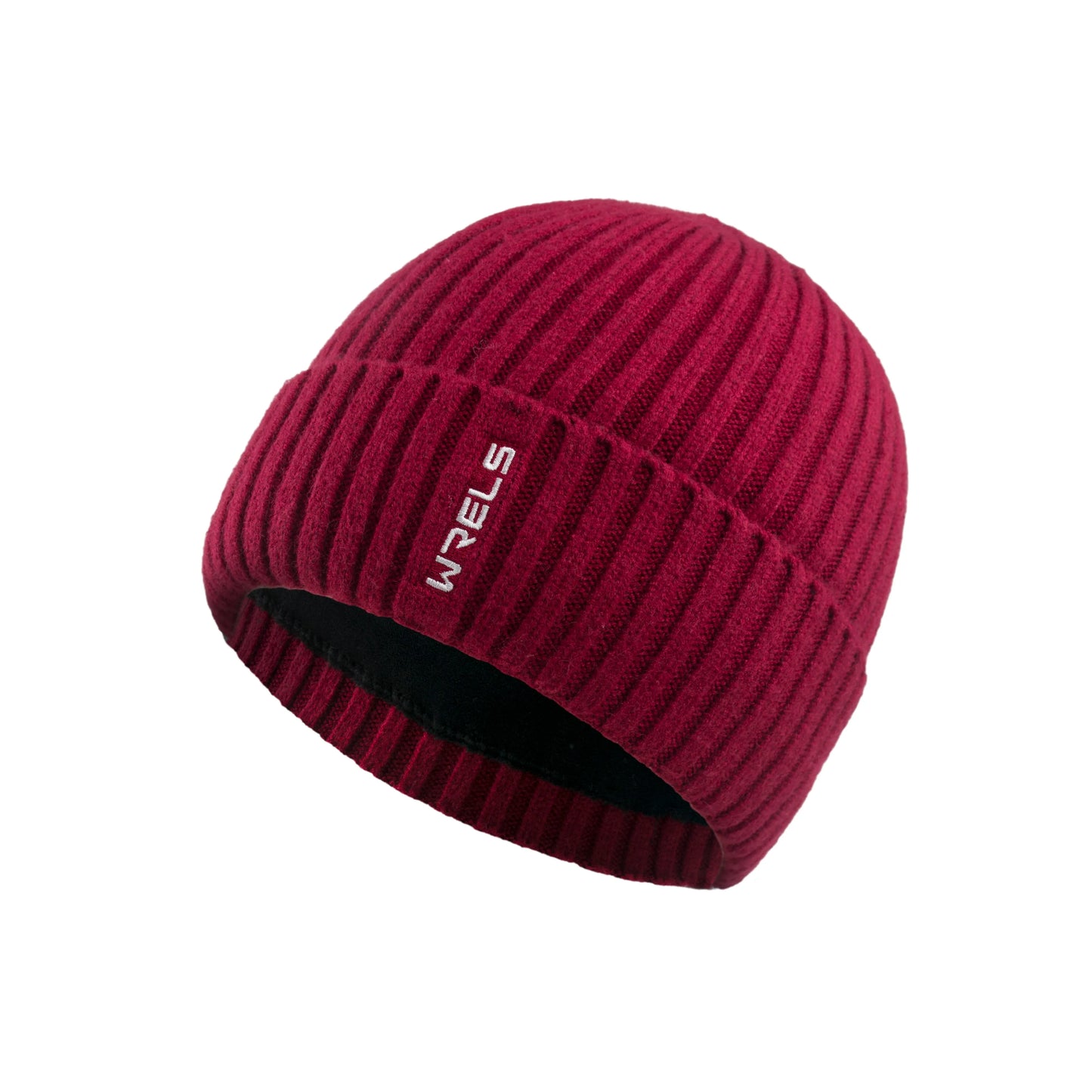 WRELS Winter Hats Thickened Knitted Beanie Caps Elasticity Pullover Hat Warm Outdoor Winter Snow Cap Riding Windproof Hat
