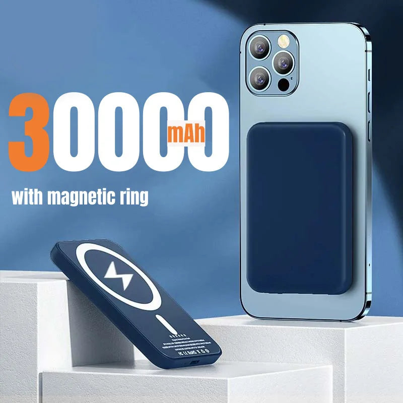 OnePlus Magnetic Power Bank For Magsafes 50000mAh Wireless PD 22.5W Fast Charger Powerbank External Battery For iPhone Samsung