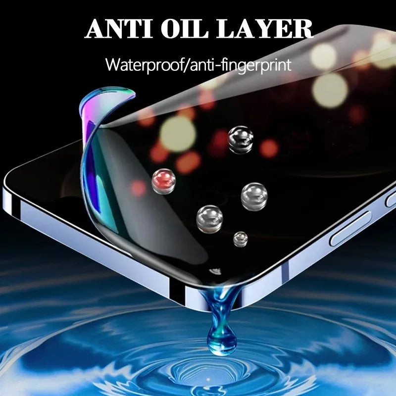 3Pcs Anti-Spy Hydrogel Film iPhone 17 16 15 14 13 12 11 Pro Max Privacy Screen Protectors Protective Film 14 Plus Not Glass 16E