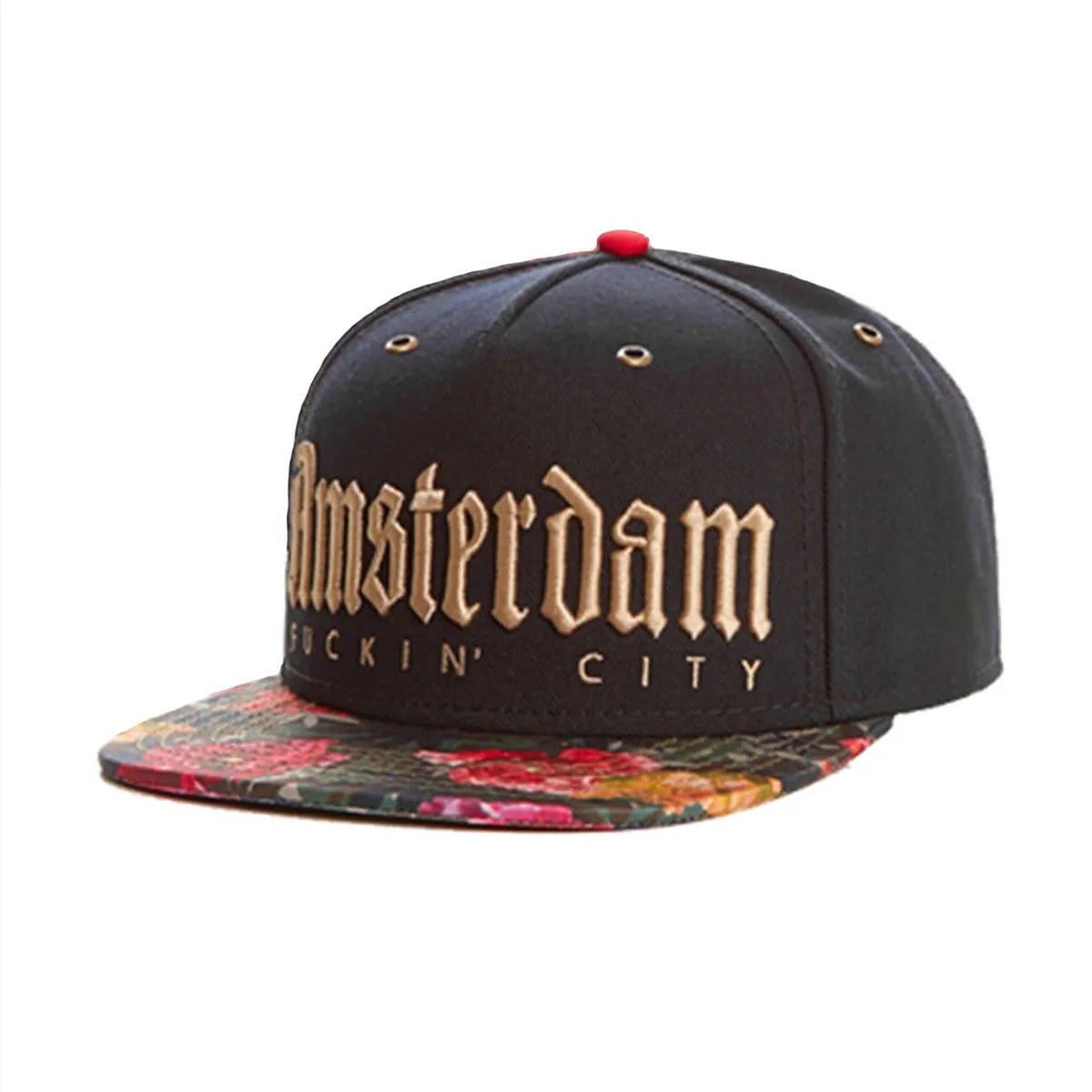 Unisex Big C Paiz Allover Snapback Hat Paisley Bandanna Print Adults Outdoor Travel Hip Hop Headwear Sports Sun Baseball Cap