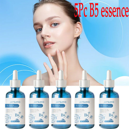 5Pc B5 Bouncing Repair Essence Soothes Facial Redness And Stabilises The Skin With Moisturising And Hydrating Products