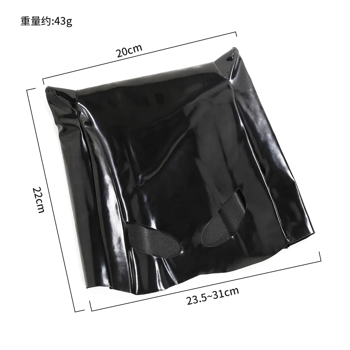 Sexy Mask Womens Tempting Half Face Headgear Cat Ears Masks Leather Face Mask Hood Catsuit Accessory Halloween Cosplay Props