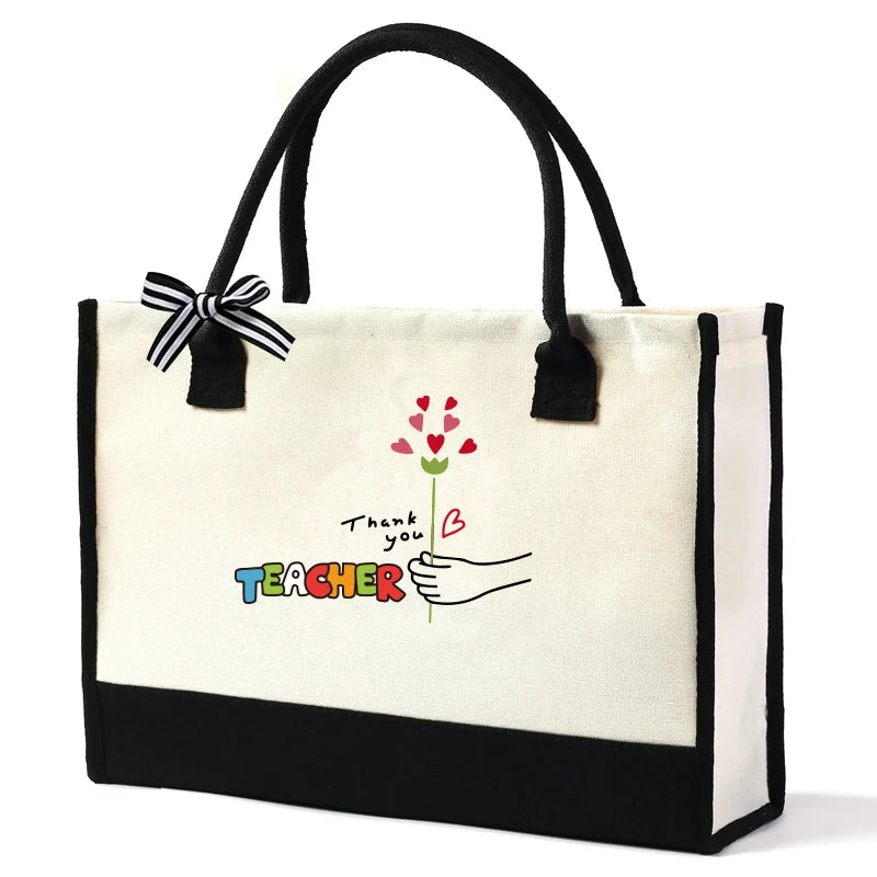 Daily portable unisex large handbag, large capacity personalized printing shoulder hand carry tote bag